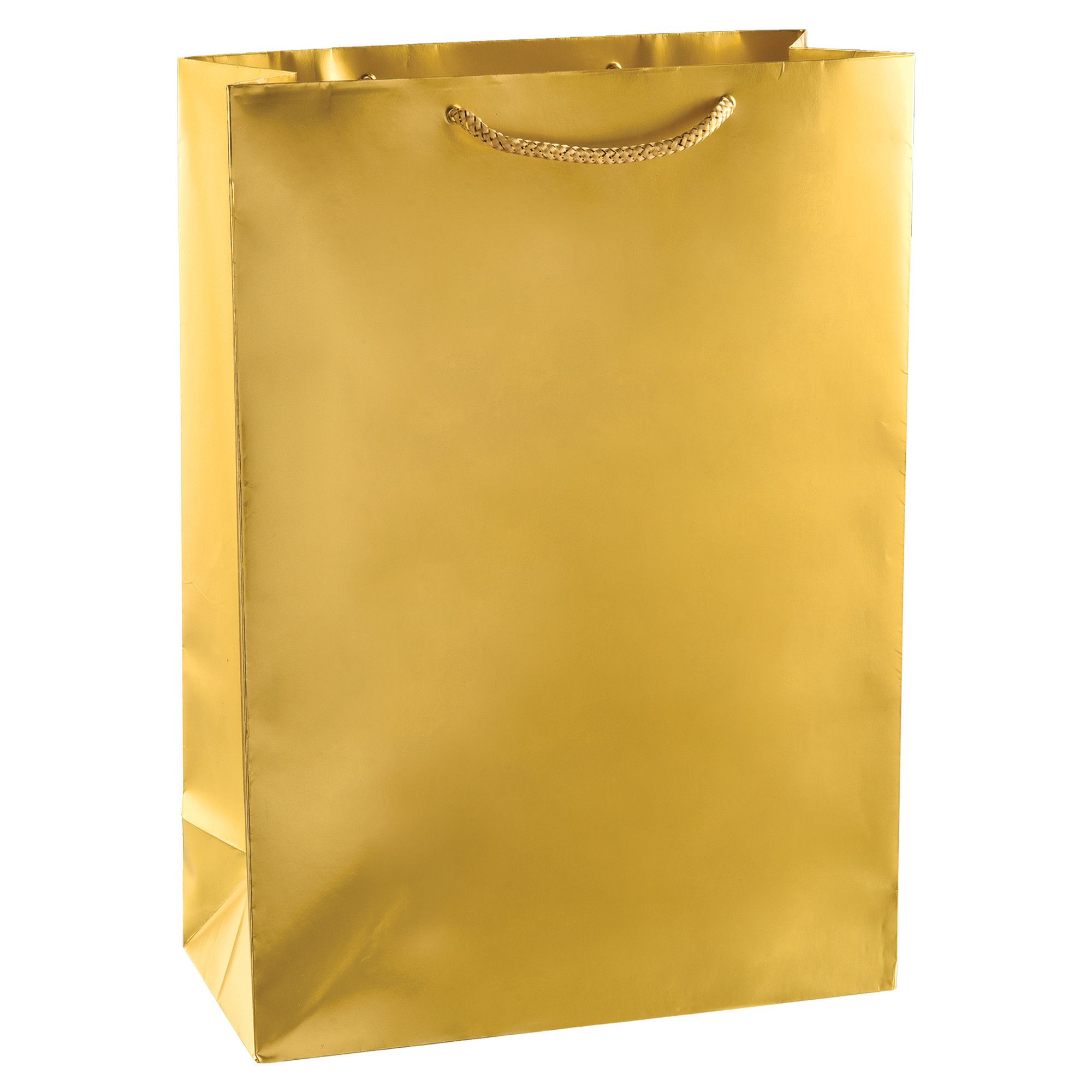 Gold Matte Jumbo Gift Bag